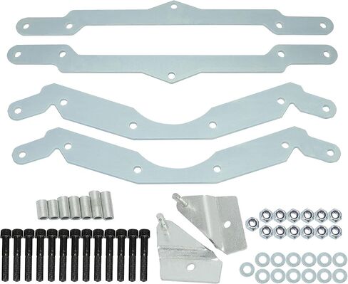 Kojem 3" Lift Kit + Sway Bar Quick Disconnect Suspension Lift Compatible with 2007-2014 Polaris RZR 800 Heavy Duty Steel -Black in Saudi Arabia