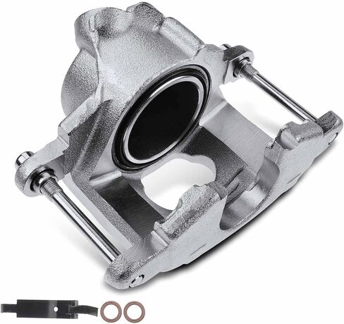 A-Premium Disc Brake Caliper Assembly Without Bracket Compatible with Select Chevy, Cadillac, Buick, GMC, Pontiac, Checker and Oldsmobile Models - Impala, Caprice, Blazer, Lesabre, Riviera, Jimmy in Saudi Arabia
