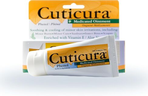 Medicated Ointment 1oz - Best Medicated Ointment Cream to Cure Minor Burns, Minor Cuts, Sunburn, Insect Bites and More (6 Pack) in Kuwait