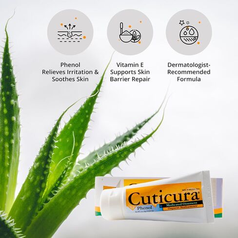 Medicated Ointment 1oz - Best Medicated Ointment Cream to Cure Minor Burns, Minor Cuts, Sunburn, Insect Bites and More (6 Pack) in Kuwait