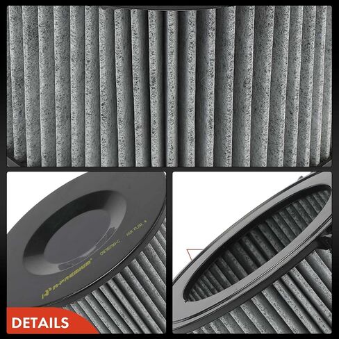 A-Premium Cabin Air Filter with Activated Carbon Compatible with Volkswagen Eurovan 1999 2000 2001 2002 2003, Replace# 7D0819989 in Saudi Arabia