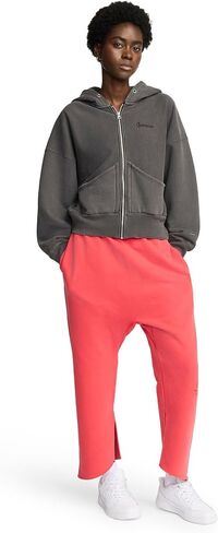 Champion womens Zip-up Hoodie, Vintage Wash, Running Women C Logo in Saudi Arabia