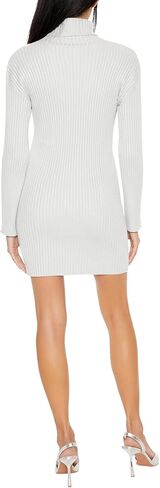 Forever 21 Womens Turtleneck Mini Sweater Dress in Saudi Arabia