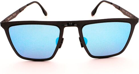 Flat-Folding Polarized Aviator Sunglasse Lightweight UV400 Protection Collapsible Travel Design for Men & Women in Saudi Arabia