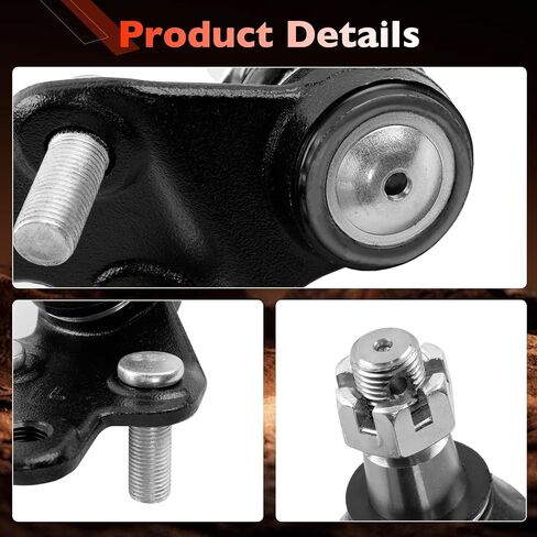 Front Lower Ball Joint Kit K90346 K90347, Compatible with Toyota Camry 2002-2006, Highlander 2001-2007, Sienna 2004-2010, Solara 2004-2008, Lexus ES300 ES330 RX330 RX350 RX400h Suspension Parts- 2PCS in Saudi Arabia