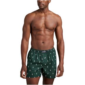 Polo Ralph Lauren Mens AOPP Woven Boxer Moss Agate/Nevis AOPP Large in Saudi Arabia