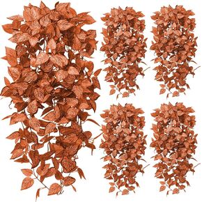 Artificial Hanging Plants 2pcs Fake Hanging Plant Artificial Outdoor Plants for UV Resistant Plastic Plants (Not Include Basket) in Kuwait