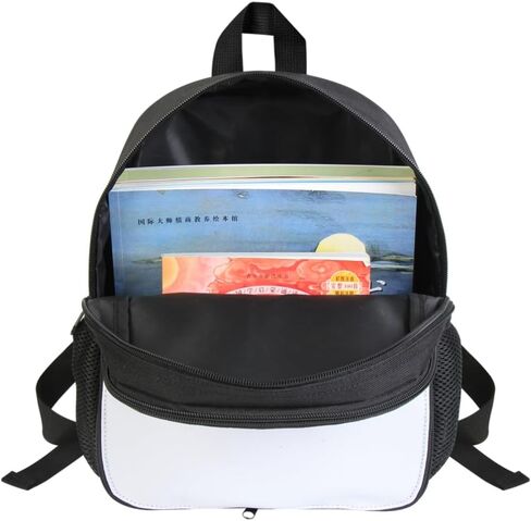 2PCS Children White Blank Backpack for Heat Transfer Printing, Custom Personalized Sublimation Backpack 16 Inch Primary Student Backpack Day Pack in Saudi Arabia