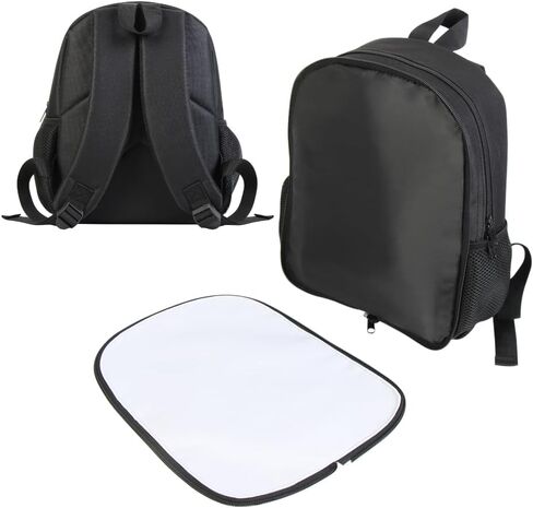 2PCS Children White Blank Backpack for Heat Transfer Printing, Custom Personalized Sublimation Backpack 16 Inch Primary Student Backpack Day Pack in Saudi Arabia