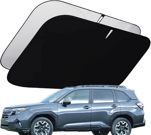 Precisely Designed for 2025 Subaru Forester Sunshade 99% UV Blocking Forester Accessories Windshield Sun Shade Custom Fit & OEM-Approved Design in Saudi Arabia