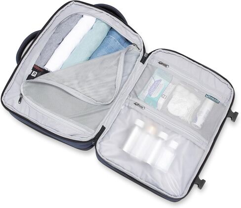 Traveler's Choice Markham 27L Backpack, Expandable, Business, Travel, Work, Office, Camping, Hunting, Fishing, Black, Large in Kuwait