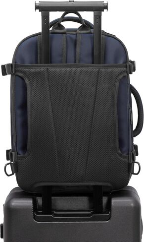 Traveler's Choice Markham 27L Backpack, Expandable, Business, Travel, Work, Office, Camping, Hunting, Fishing, Black, Large in Kuwait