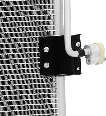 Auto Dynasty 4904 Aluminum A/C Condenser Compatible with Mazda B2300 B2500 B3000 B4000 Ford Ranger 2.3L 2.5L 3.0L 4.0L 98-10, Metallic in Saudi Arabia