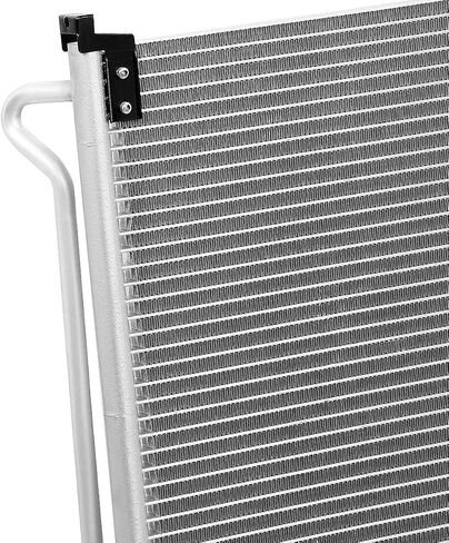 Auto Dynasty 4904 Aluminum A/C Condenser Compatible with Mazda B2300 B2500 B3000 B4000 Ford Ranger 2.3L 2.5L 3.0L 4.0L 98-10, Metallic in Saudi Arabia