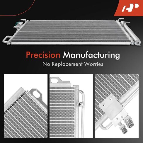 A-Premium A/C Condenser Replace# 4814, 2108300270 - Compatible with Mercedes-Benz E-Class E300 1995-1997, E320 1996-2002, E420 1997-1997, E430 1998-2002, E55 AMG 1999-2002 in Saudi Arabia