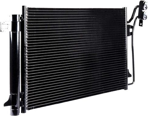 ECCPP Auto Parts Air Conditioning A/C Condenser Aluminum A/C Condenser Replacement Radiator for CU3786 2010-2012 for Ford Fusion 2011-2012 for Lincoln MKZ 2010 2011 for Mercury Milan 3786 in Saudi Arabia