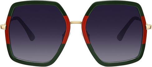 STORYCOAST Oversized Square Sunglasses Womens Retro Shades Luxury Big Sun Glasses UV400 Protection S8696 in Kuwait