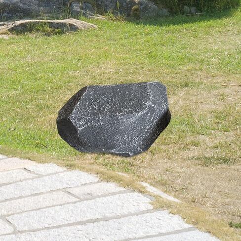 Artificial Faux Landscape Rock Garden Decoration Accessories Versatile Irregular Grey for Photography Prop Decorative Stone, 33x23x23cm in Kuwait