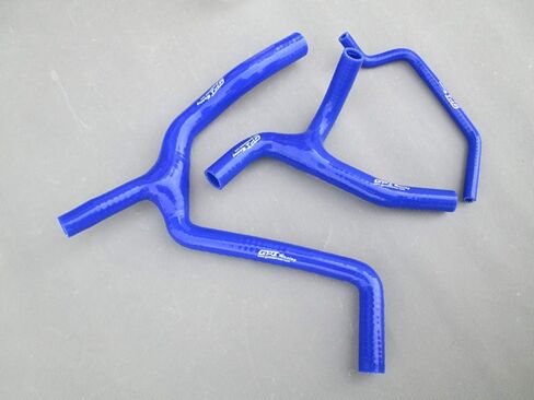 Silicone Radiator Hose FOR KAWASAKI KX450F KXF450 2009-2015 09 10 11 12 13 14 15 (RED) in Saudi Arabia