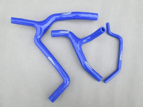 Silicone Radiator Hose FOR KAWASAKI KX450F KXF450 2009-2015 09 10 11 12 13 14 15 (RED) in Saudi Arabia