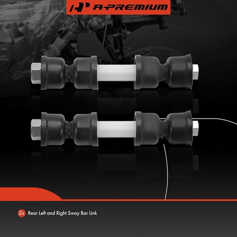 A-Premium 2 × وصلات شريط التثبيت الخلفية، متوافقة مع Buick Lucerne 2006-2011، LeSabre، Park Avenue، Riviera & Cadillac DTS، DeVille، Seville & Oldsmobile Aurora & Pontiac Bonneville in Saudi Arabia