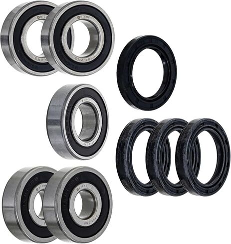 المتخصصة عجلة تحمل مجموعة سدادات مانعة للتسرب لكاواساكي فولكان VN800 B1-B10 6004-2RS 6205-2RS 6303-2RS in Saudi Arabia