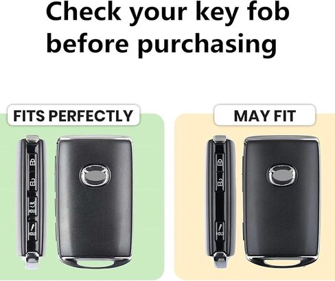 for Mazda 3 Key Fob Case, 3 Hatchback,6,CX-5,CX-50,CX-3,CX-30,CX-9,CX-90 2020-2024, Remote Car Key Protector Case in Saudi Arabia