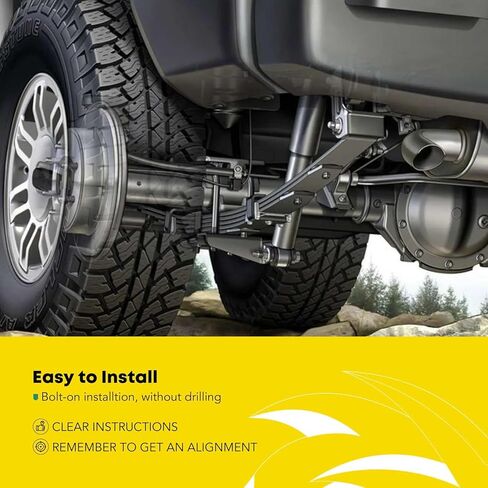 YHTAUTO 3.5 inch Front Leveling Lift Kit Compatible with Jeep Grand Cherokee WK Series 2005-2010, Steel Lift Fork Clevis Kit Suspension Leveling Kit Set of 2 in Saudi Arabia