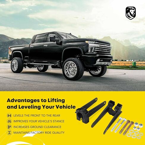 YHTAUTO 3.5 inch Front Leveling Lift Kit Compatible with Jeep Grand Cherokee WK Series 2005-2010, Steel Lift Fork Clevis Kit Suspension Leveling Kit Set of 2 in Saudi Arabia