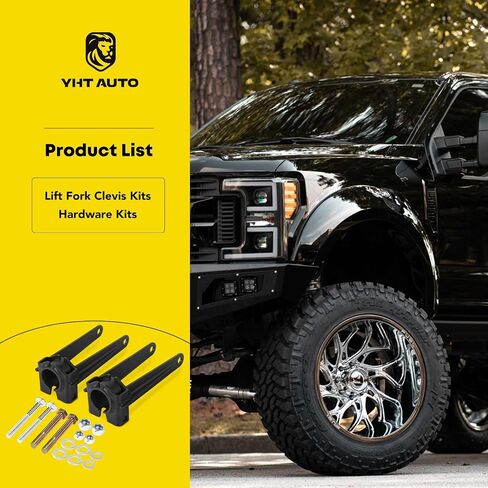 YHTAUTO 3.5 inch Front Leveling Lift Kit Compatible with Jeep Grand Cherokee WK Series 2005-2010, Steel Lift Fork Clevis Kit Suspension Leveling Kit Set of 2 in Saudi Arabia