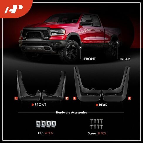 A-Premium Set of 4PCS Mud Flaps Splash Guards Mudguards Mudflaps Compatible with BMW 320i 2013-2018, 328d 2014-2017, 328i 2012-2016, 330i 2017, 335i xDrive, 340i in Saudi Arabia