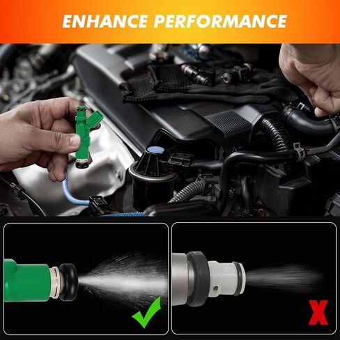 حاقن الوقود 2000-2009 متوافق مع Toyota Prius 2001-2009، Echo 2000-2005، for Scion XB XA 2004 2005 2006 1.5L L4 استبدال 23250-21020 155-0300 in Saudi Arabia