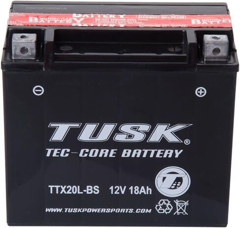 بطارية TUSK Tec-Core مع حمض TTX20LBS لا تحتاج إلى صيانة لـ Can-Am Defender HD5 DPS 2017-2021 in Saudi Arabia