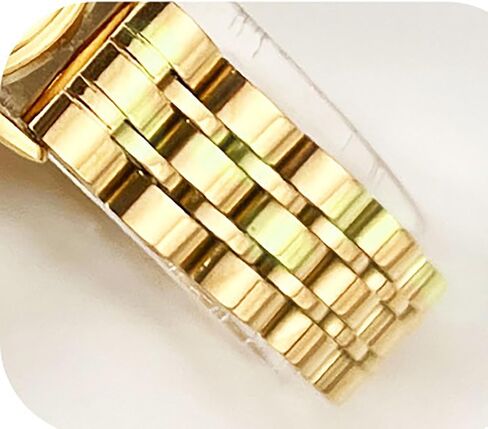 Women Small Gold Watch Watches for Oval Dial Luxur Stainless Steel Band Wrist Waterproof Quartz Watch in Saudi Arabia