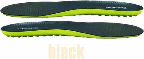 نعال أحذية رياضية ممتصة للصدمات ومبطنة، حشوات أحذية رياضية مريحة للرجال والنساء والأطفال، تخفف آلام القدم (أسود، النساء الأمريكيات 10.5-11 الرجال 9.5-10) in Kuwait