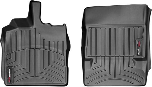 WeatherTech Custom Fit FloorLiners for Smart fortwo - 1st Row (442151), Black in Saudi Arabia
