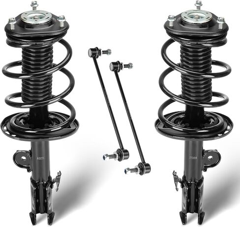 Front Struts Assembly Shock Absorber & Sway Bars End Links Fit for 2006-2008 Toyota RAV4 2.4L, 2009-2012 RAV4 2.5L, Replace for 172276 K750043 in Saudi Arabia