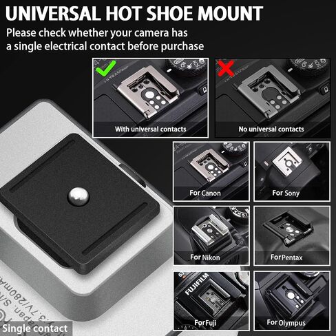 MEDALight F1 Mini Camera Flash Camera Flash Speedlite for Ricoh (GR3/GR3X,etc.) Fuji/Sony ZV1/Nikon/Canon,Digital Film Cameras,Portable Mini hot Shoe Flashlight for DSLR Cameras.(Brown Rosegold) in Saudi Arabia