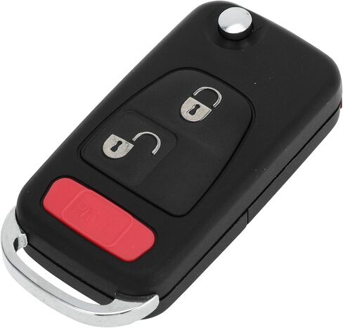 X AUTOHAUX Key Shell Case Keyless Entry Remote Key Fob Replacement Case for Mercedes-Benz ML320 1998-2003 for Mercedes-Benz ML55 for AMG 2000-2003 3 Buttons in Saudi Arabia