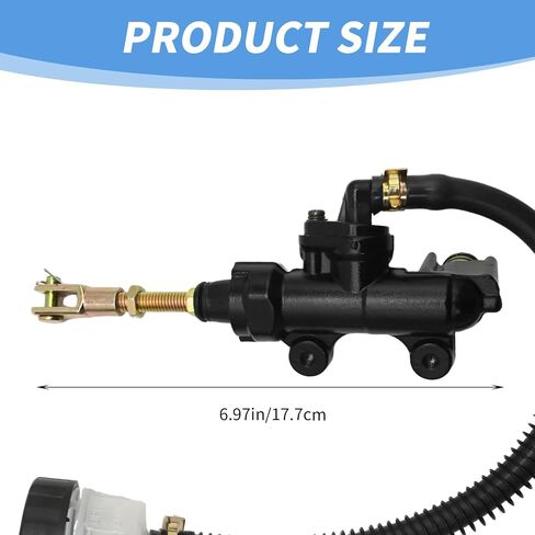 Rear Brake Master Cylinder, Replacement for Suzuki Bandit GSF 250 400 GS500 GSX 600 650, Replacement for Suzuki GSXR 400 600 750 RF600 RF900 Models in Saudi Arabia