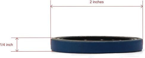 The ROP Shop | 10-Pack - Trailer HUB Grease Seals Double 1.5" x 1.987" for Dexter 10-60 010-060-00 in Saudi Arabia