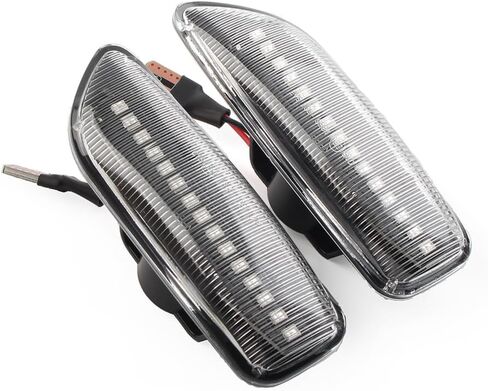 GZYF Front Fender Side Marker Lights for Volvo S60 S80 MK1 V70 MK2 XC70 XC90 Clear Lens, Amber Light in Saudi Arabia