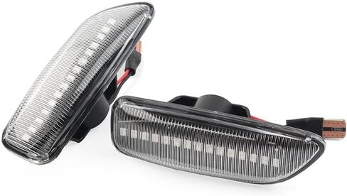 GZYF Front Fender Side Marker Lights for Volvo S60 S80 MK1 V70 MK2 XC70 XC90 Clear Lens, Amber Light in Saudi Arabia