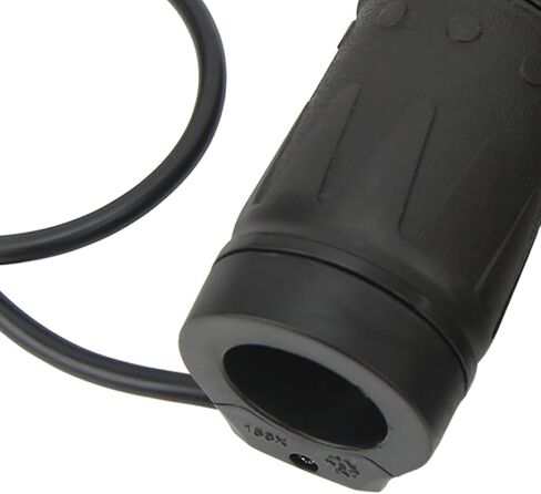 Yosoo Health Gear Electric Bike Throttle Comfortable Handle with Waterproof Joint, Rubber Grip for Electric Scooter, 22.2mm Handlebar, Black in Saudi Arabia