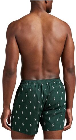 بوكسر رجالي من Polo Ralph Lauren AOPP منسوج Moss Agate/Nevis AOPP مقاس كبير in Kuwait
