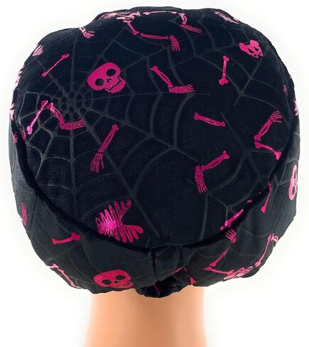European Style Scrub Cap No Ribbon -The Witching Hour - Scrub Hat for Women - Nurses Hats Dr. Hats in Saudi Arabia