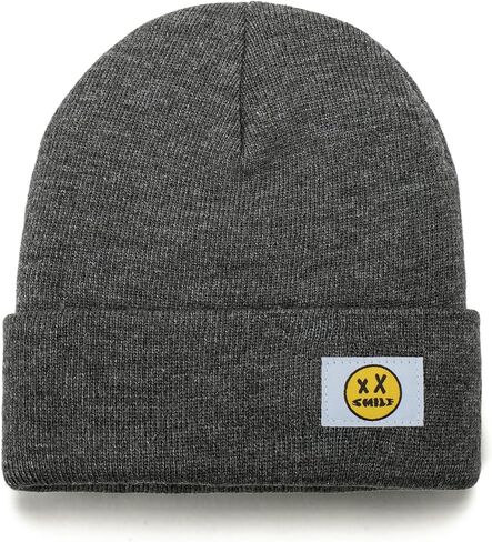 قبعة شتوية للنساء والرجال بطبقة مزدوجة قبعات شتوية ناعمة ودافئة بأساور للجنسين قبعة تزلج in Kuwait