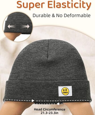 قبعة شتوية للنساء والرجال بطبقة مزدوجة قبعات شتوية ناعمة ودافئة بأساور للجنسين قبعة تزلج in Kuwait