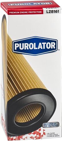فلتر زيت خرطوشة حماية المحرك الفاخر L28161 من Purolator متوافق مع فولكس فاجن تيجوان، باسات، جيتا، بيتل، جولف، أودي Q5، A4 كواترو، A5 سبورتباك، Q7، A3 كواترو، A4 وبورش ماكان in Saudi Arabia