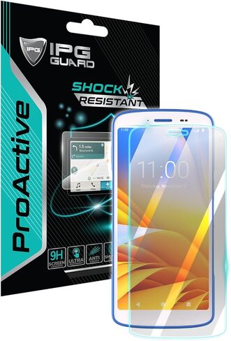 IPG Compatible with ZEBRA MC9400 / MC9450 Mobile Handheld Computer Screen Protector 6 UNITS Invisible Guard Free Lifetime Replacement HD Clear Bubble Free screen protection for MC9400 in Kuwait